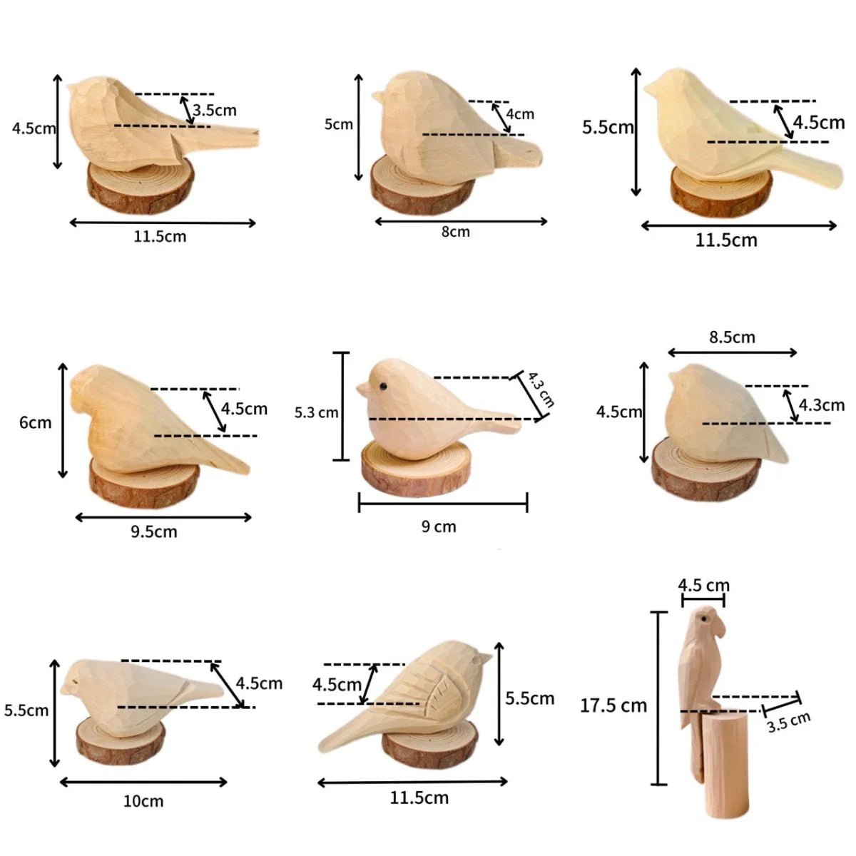 Kanatölye™ Dekoratif Kuş Tasarım Kiti - kanatölye